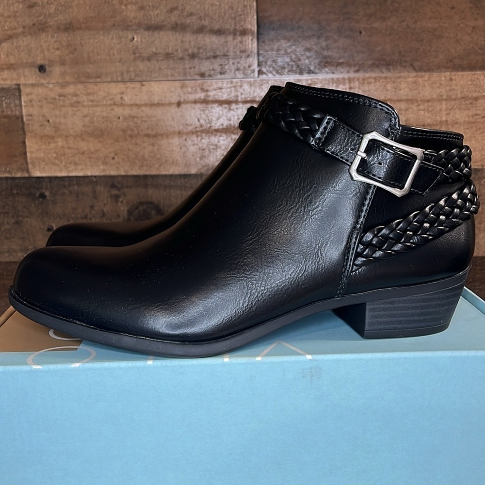 LifeStride Women's Adriana Ankle Black Bootie Boot Women’s Size 8.5 Wide - Picture 4 of 11